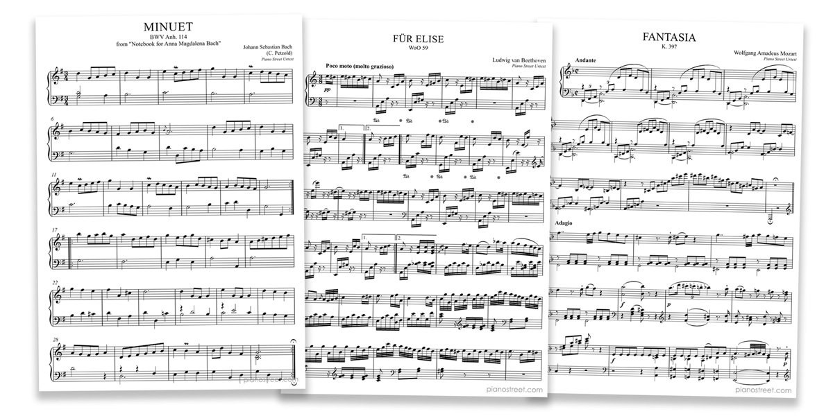 鋼琴樂譜選擇與學習資源