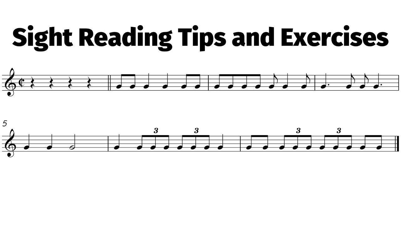 musical literacy and note reading